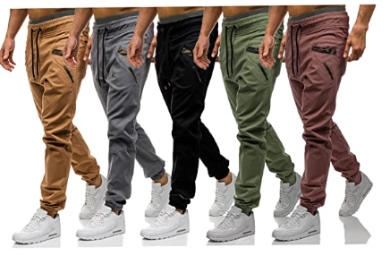 Men's Fashion Sports Jogging Pants - Sports Pants Trousers Cotton Cargo Pants Men's Trousers